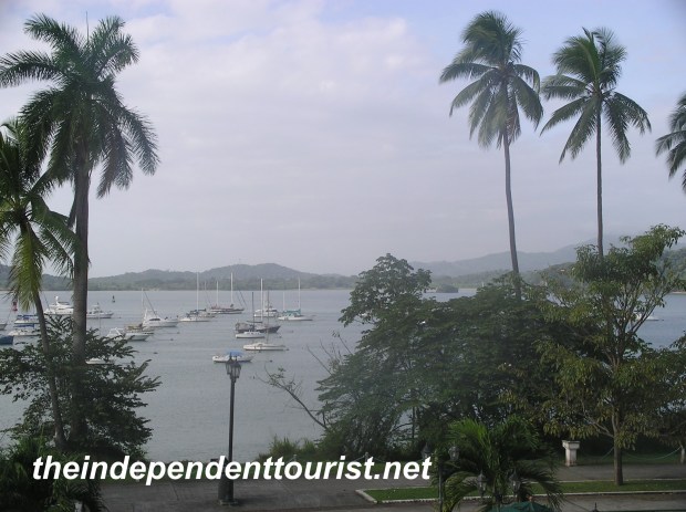 Entrance to Panama Canal.