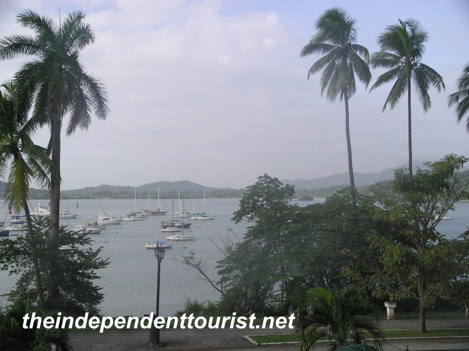 Entrance to Panama Canal.