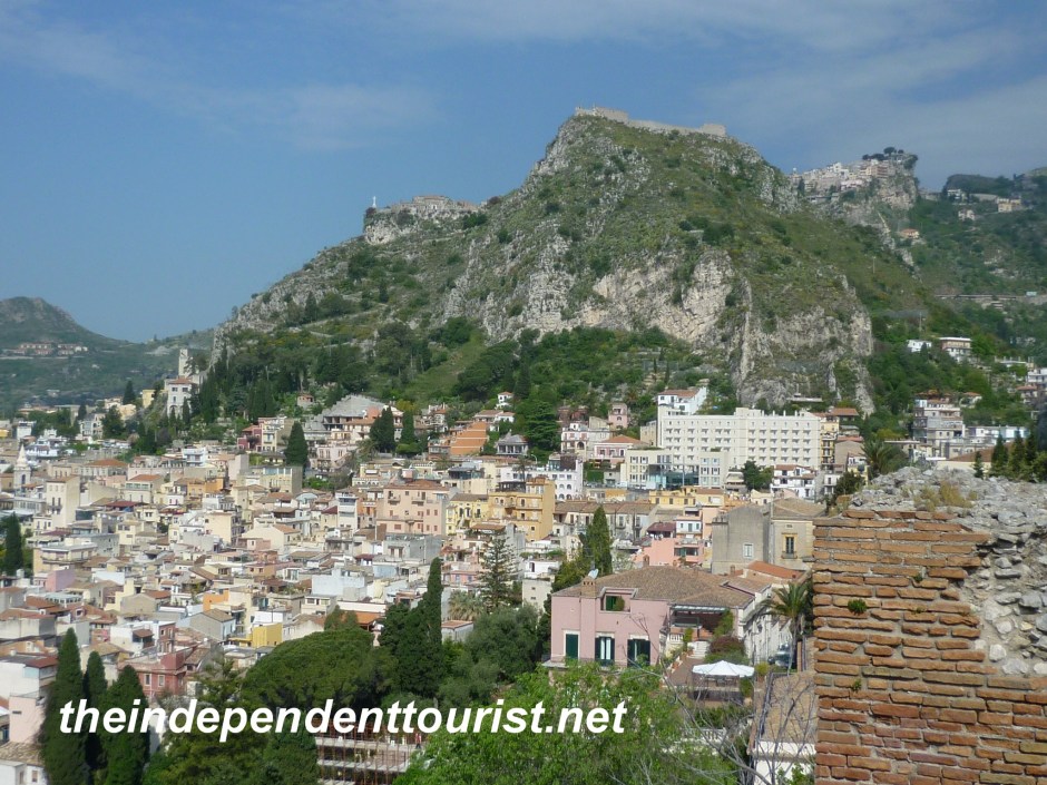 Castlemola, Taormina, Sicily, Italy