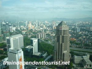 View of Kuala Lumpur from Petronas Towers