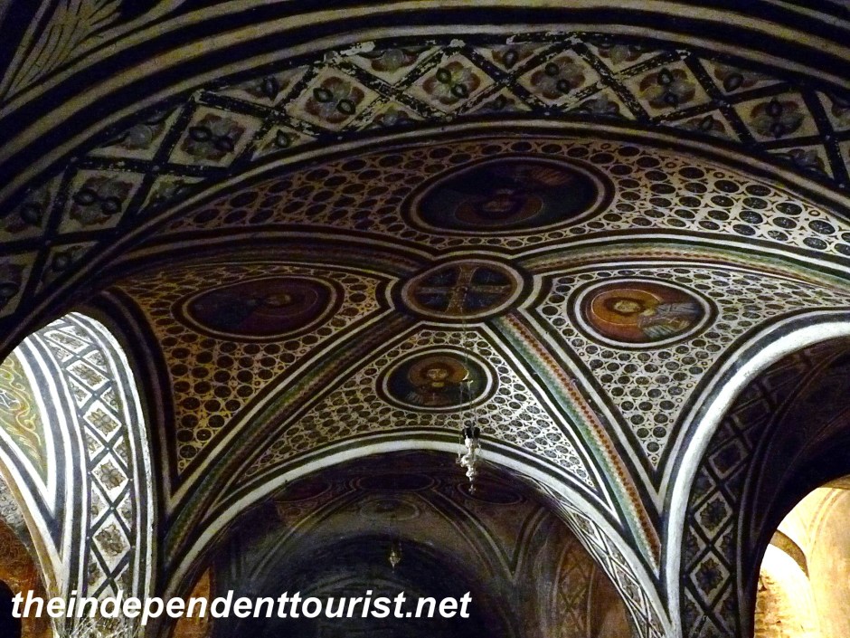 Crypt, Hosios Lukas Monastery, Greece.