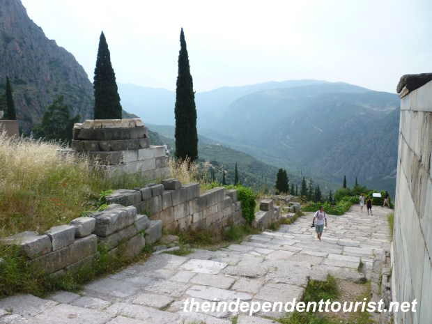 Sacred Way, Delphi, Greece