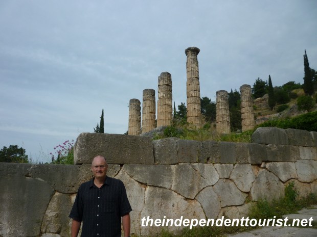 Temple of Apollo, Delphi, Greece.