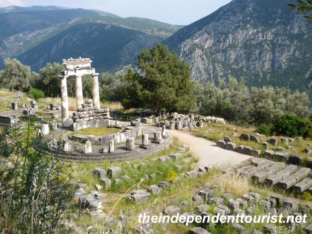 Tholos, Delphi, Greece