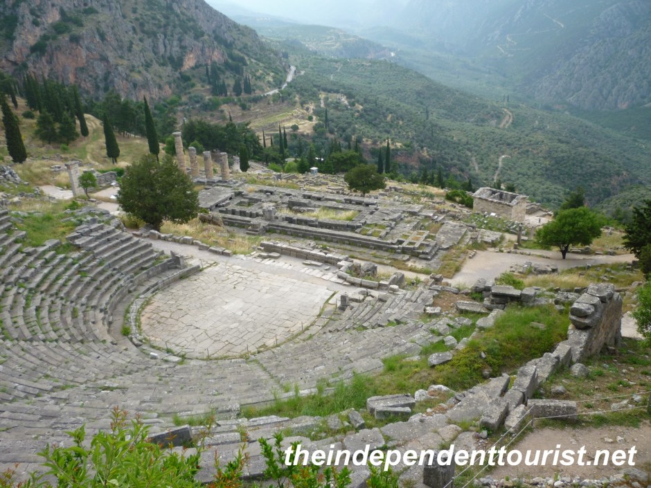 Roman Theater, Delphi, Greece.