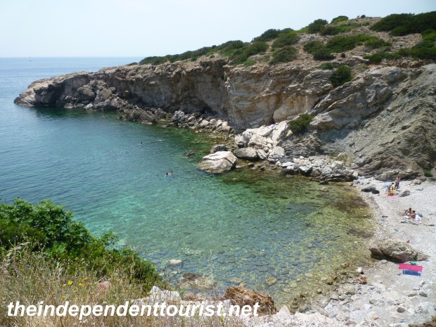 Beach, Sounion, Greece