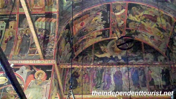 Great Meteron Monastery Interior, Meteora, Greece.