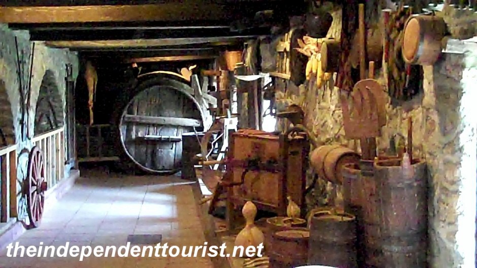 Storage room, Great Meteron Monastery, Meteora, Greece.
