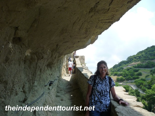 Stairway to Holy Trinity Monastery, Meteora, Greece.