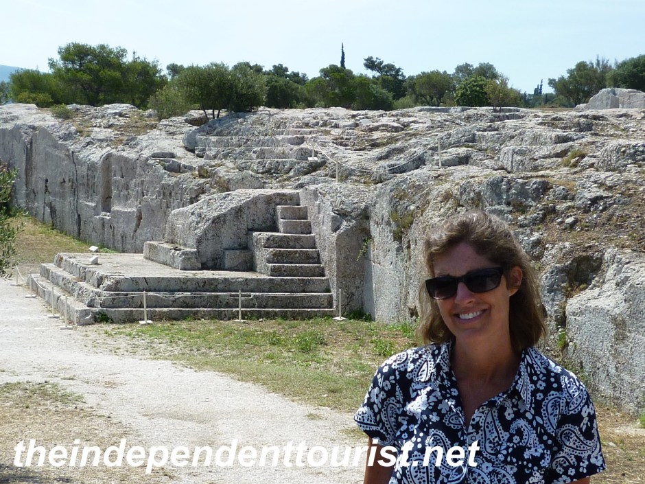 Pnyx, Athens, Greece.