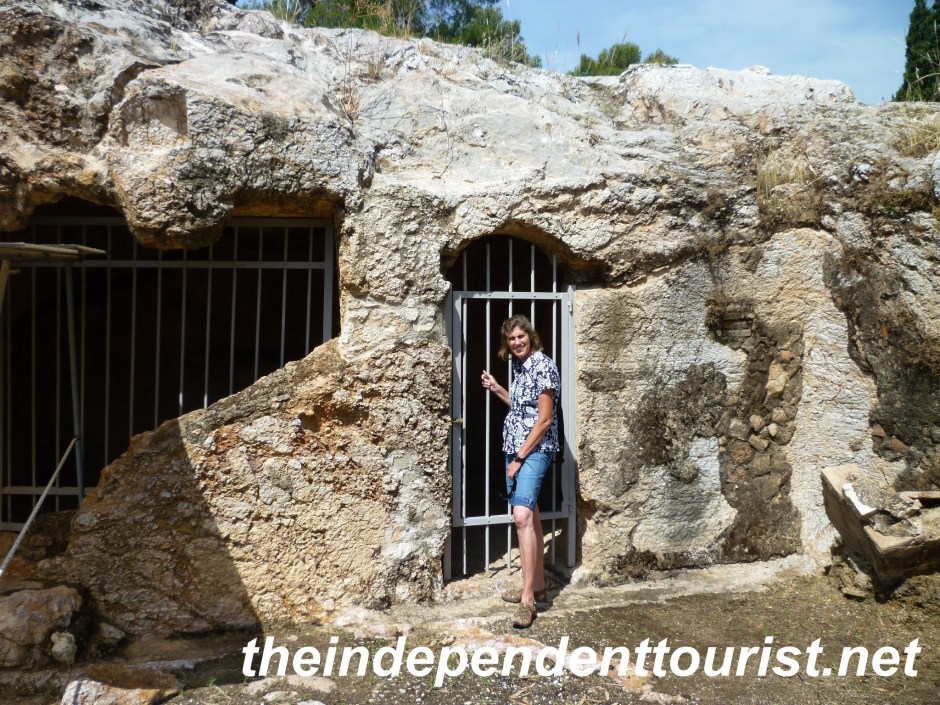 Pnyx, Athens, Greece.