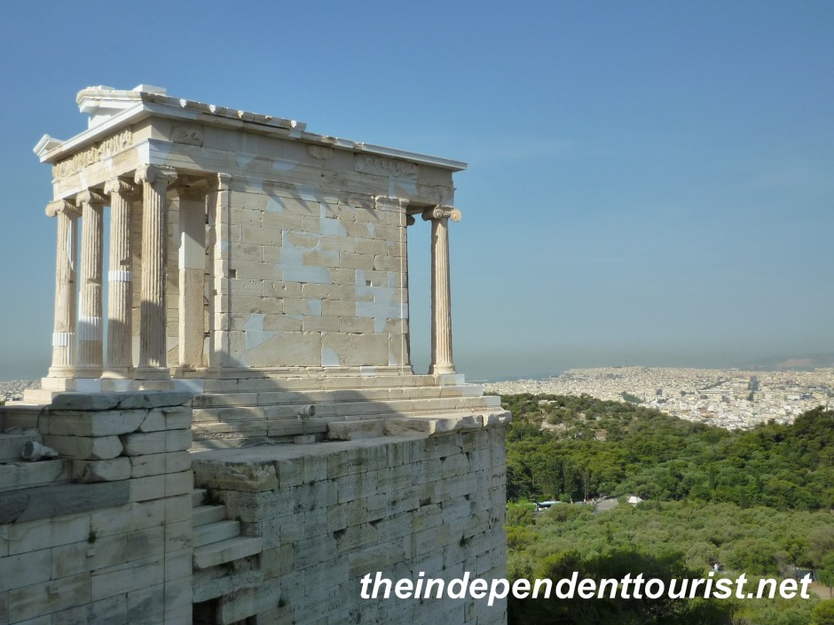 Temple of Athena Nike, Acropolis, Athens, Greece.