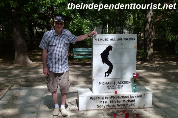 The Romanians love the late Michael Jackson, even though when here on tour he said "Hello Budapest, I'm so glad to be here." Oops.