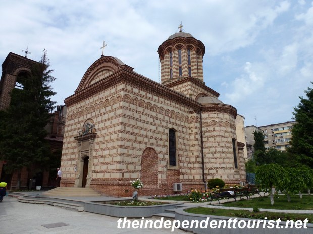 Princely Old Court Church - the oldest church in Bucharest (1500's).