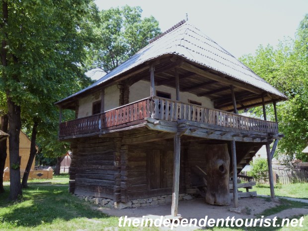 Another example of a homestead with the living accomodations on the 2nd floor.