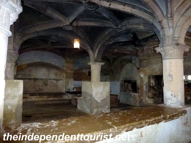 The kitchen of the monastery (16th century).