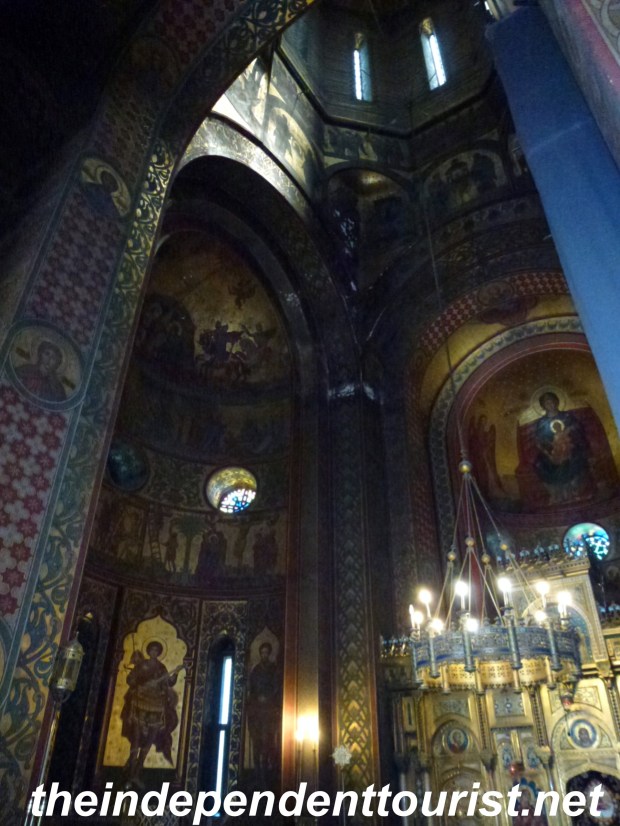 Another view of the interior of the monastery.