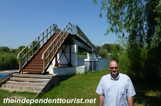 The footbridge from Silestru to Snagov Monastery.