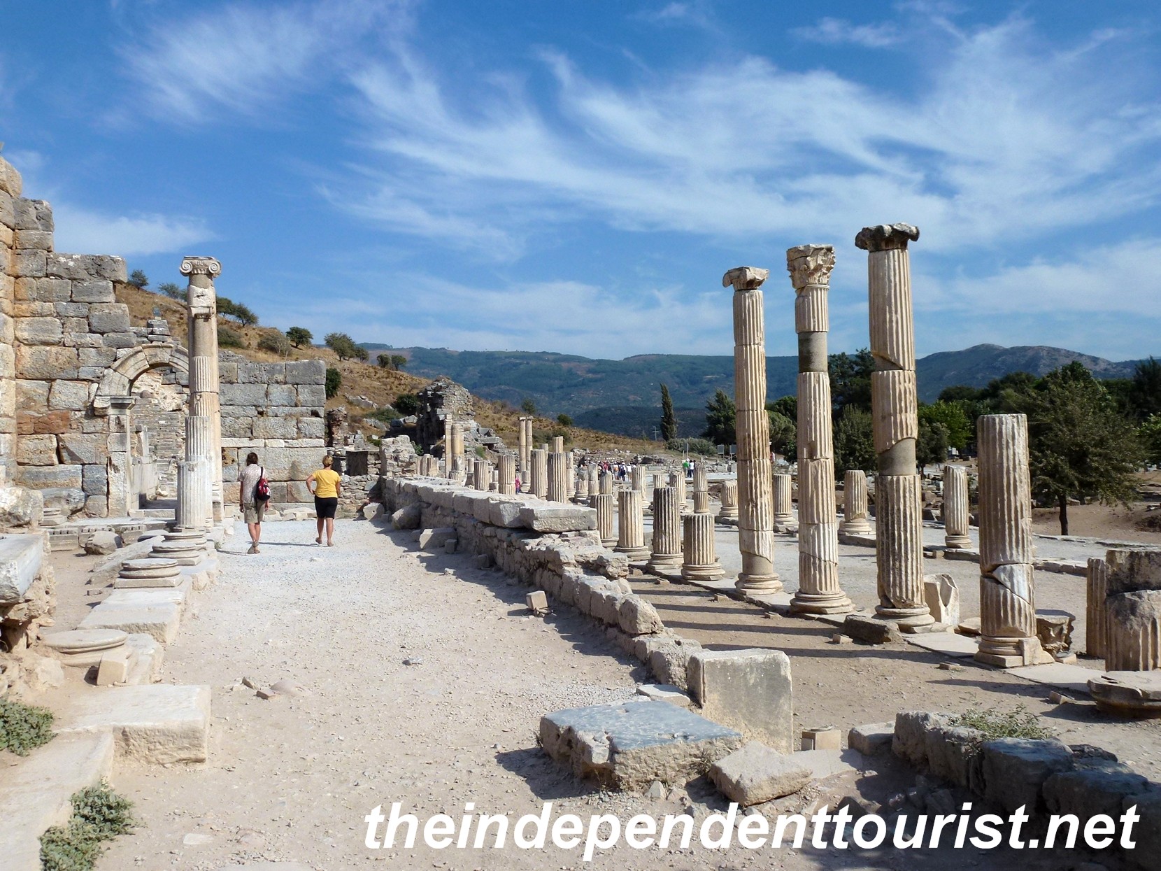 The Government Agora, near the "top" of Kurets (or Curetes) street, where many of the sights are located.