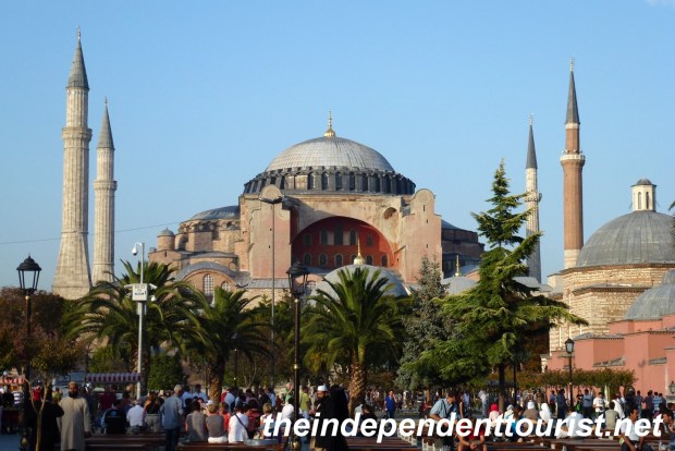 The 1,400 year-old Haghia Sophia Church.