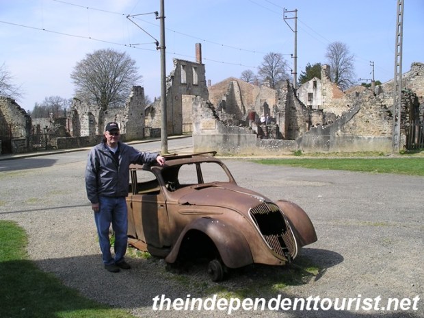 The town center of Oradour-sur-Glane.