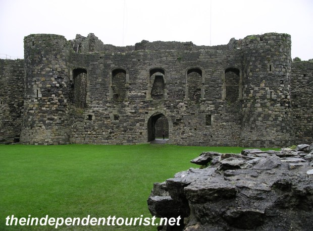 Another interior view of Beaumaris Castle.