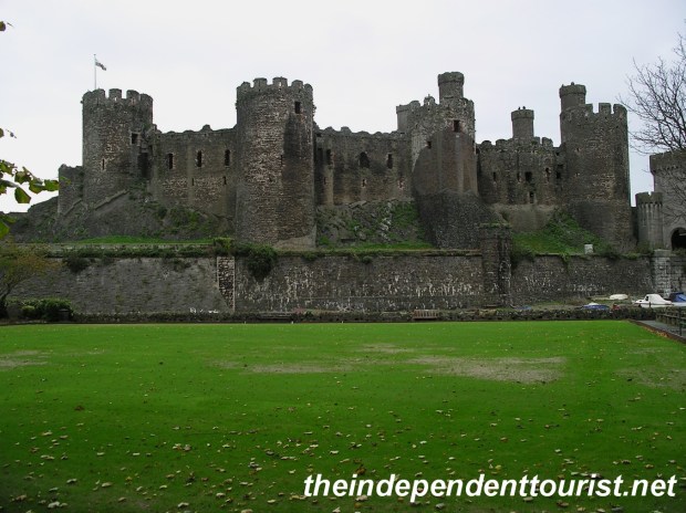 Another view of Conwy Castle.
