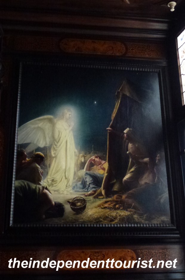 One of the Carl Bloch paintings in Fredriksborg Castle.