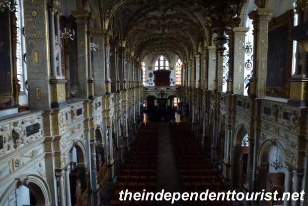 The chapel at Fredriksborg Castle.