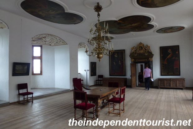 Interior of Kronborg Castle.
