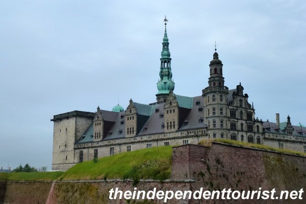 Exterior view of Kronborg Castle.