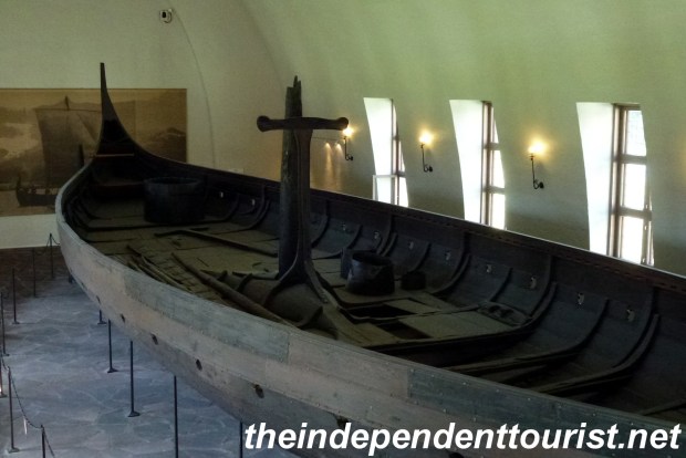 The Gokstad Ship, from 900 AD.