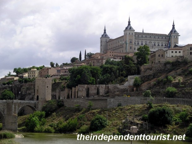 The Toledo Alcazar sits high on the hill, rebuilt after the Spanish Civil War (1936-1939). It's now an interesting museum.
