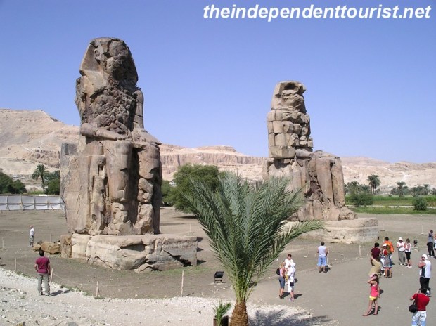 These 60 ft. statues have been standing watch over the West Bank of the Nile for almost 2,400 years.