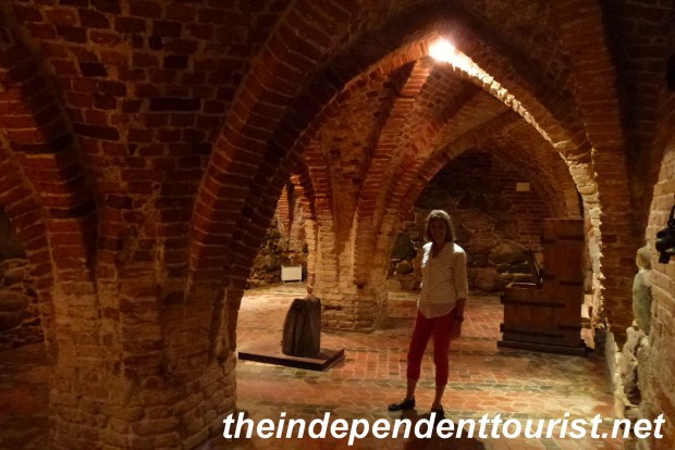 The dungeon of Kwidzyn Catstle.