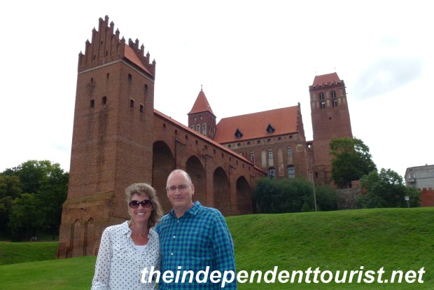 Kwidzyn Castle with the Latrine Tower in the foreground. A long way down from your toilet seat!