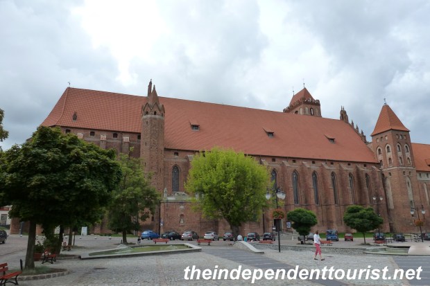 The Kwidzyn Cathedral, conveniently connected directly to the castle.