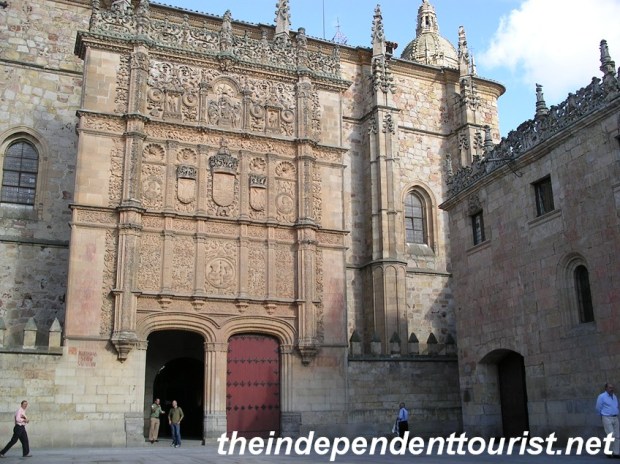 The Patio de las Escuelas of Salamanc University.