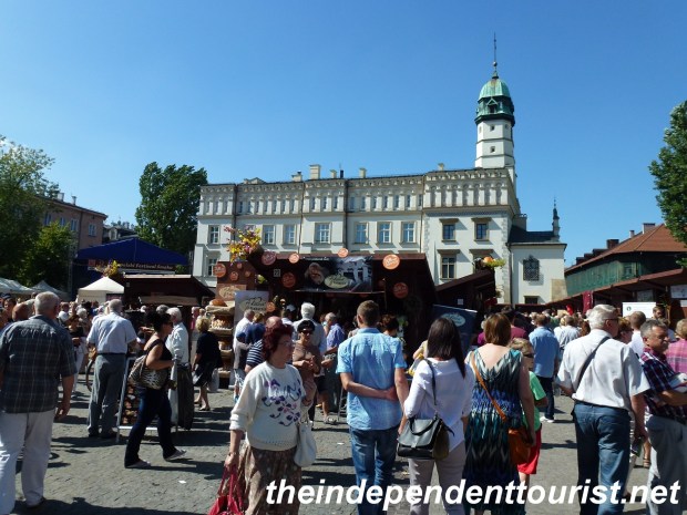 ul Szeroka. The wide street or square that is the heart of the Jewish Quarter.