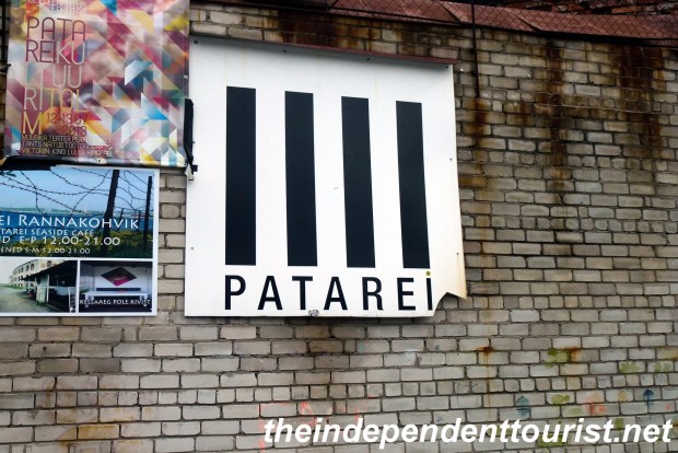 The entrance sign to the prison.