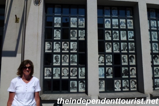 Photos of Jews saved by Oskar Schindler.