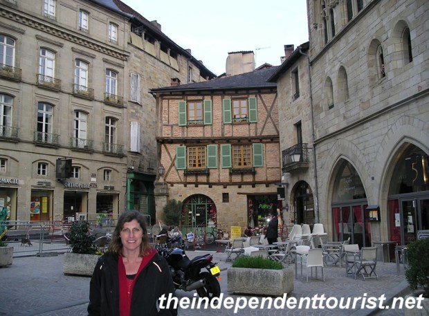 In the center of Figeac.
