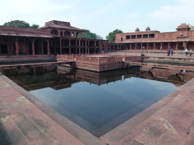 The Ornamental Pool (Anup Talao), used for water storage and private functions by the Emperor.
