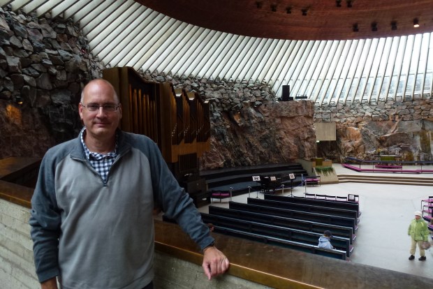 Another view of Temppeliaukio Rock Church.