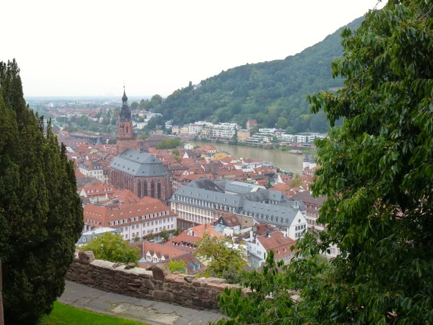 A view of Alstadt (Old Town) from the Castle grounds.