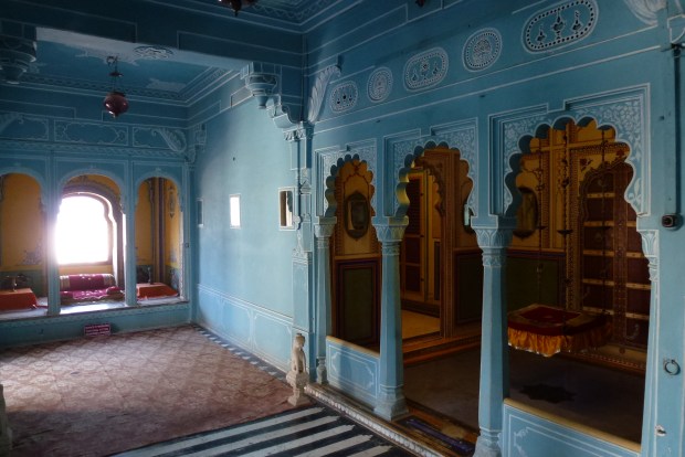 Another reception area in City Palace - it has an English "Wedgwood" look.