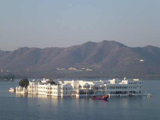 Lake Palace Hotel in Lake Pichola.