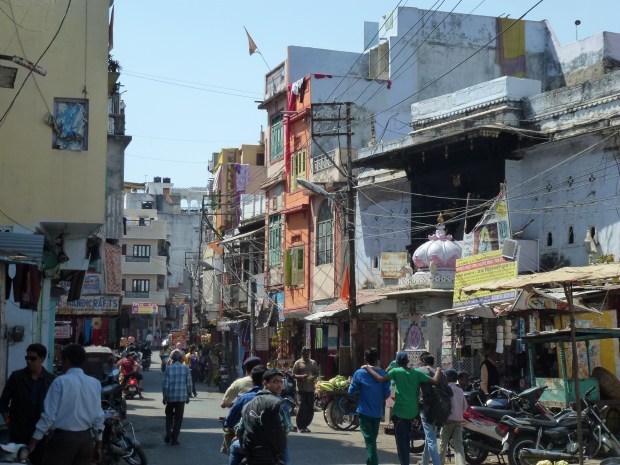 Street scene in Udaipur.