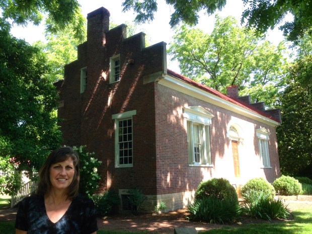 A view of the Carter House. The family (and neighbors) hid in the basement during the Battle of Franklin.