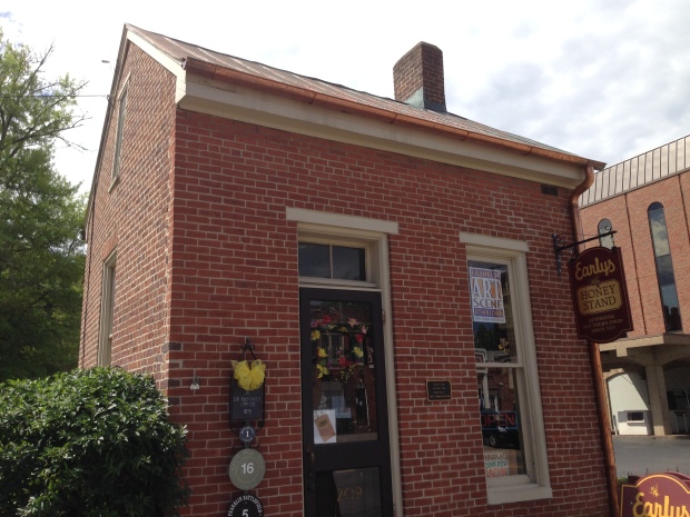 This tiny building served as the Headquarters of the Union Army in Franklin.